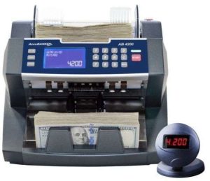 CONTADOR BILLETES AB4200 MGUV ACCUBANKER