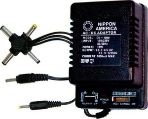 ADAPTADOR UNI. 1A DV-1000 NIPPON AMERICA