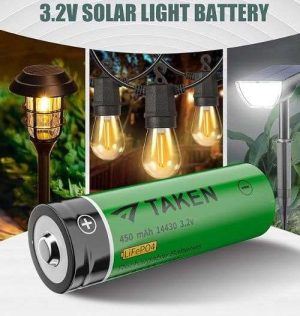 BATERIA REC. 3.2V 450MAH 14430 4/5AA TAKEN