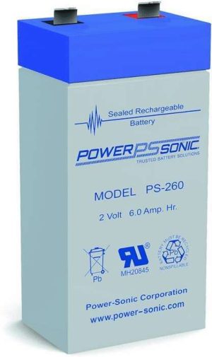 BATERIA REC. 2V-6A PS-260F1 POWER SONIC