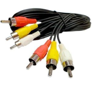 CABLE RCA TRIPLE 1.8MTS NIPON AMEICA BL