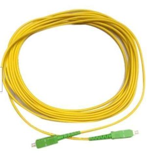 CABLE FIBRA OPTICA SC/APC 9/ 125 MONOMODO 3M