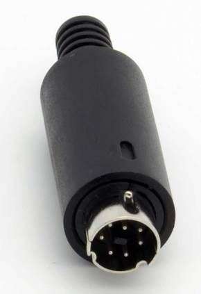 CONECTOR MINI DIN 7P (M) EMA7