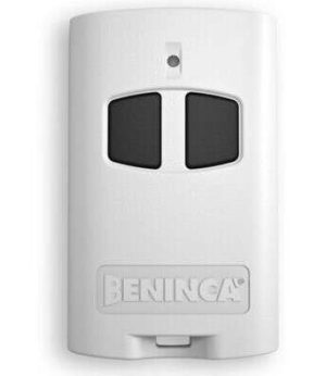 CONTROL PORTON BE-TOGO2AK 2 CANALES C/CODIF FIJA BLANCO BOTONES NEGROS.