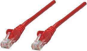 CABLE UTP CAT6 45CM ROJO 342131 INTELLINET