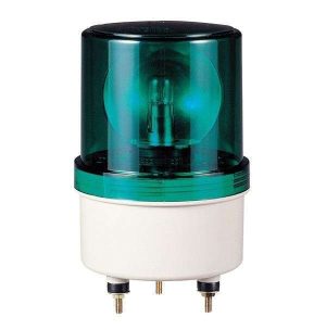 SOGA 110VAC S100U Q LIGHT BOMBILLA GIRATORIA VERDE