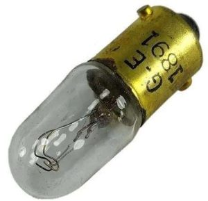 BOMBILLO 1891 12VDC BAYONETA G.E. # 3BA71