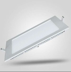 LAMPARA TECHO LED CUADRADA 6W BLANCO CALIDO