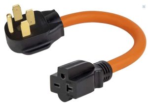 ADAPTADOR ENCHUFE STW 10/3 14-50P 6-20R/ 6-15R  4 CLAVIJAS 250V A 20A (1FT) NEMA (CARROS ELECTRICOS)