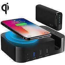 ESTACION DE CARGA USB NAZTECH NAZ13841 DE 6 PUERTOS