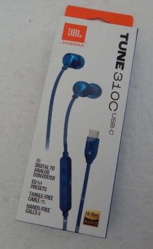 AUDIFONO JBL TUNE 310C USB C AZUL JBLT310CBLUAM JBL1750