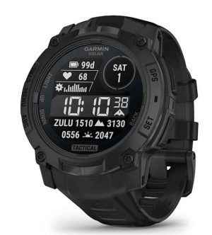GPS INSTINCT 3 SOLAR TACTICO 50MM NEGRO #010-02935-50 GARMIN