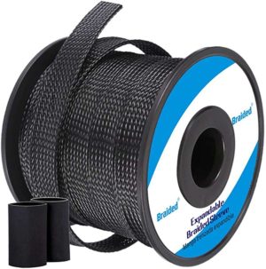 TUBO FLEXIBLE 1/2 NEGRO 30 MTS BRAIDED #B0B9NSGWDP