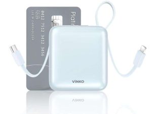 CARGADOR BATERIA PORTABLE 10000MAH V1001 VINKO (POWERBANK)