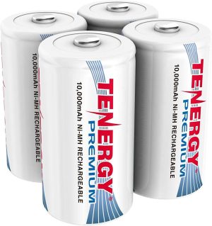 BATERIA REC. D 10000MAH NI-MH TENERGY #B00408IF1Y PACK 4