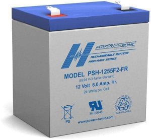 BATERIA REC. 12V-6A PSH-1255F2 POWER SO