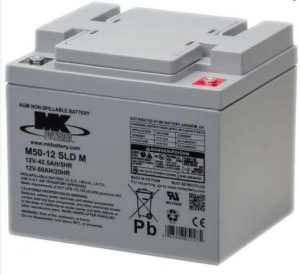 BATERIA REC. 12V-50AH MK M50-12-SDL-M PARA SILLA DE RUEDAS