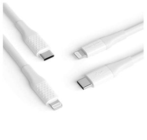 CABLE USB-C A LIGHTNING AMAZON BASICS (CERTIFICADO MFI) CARGA RÁPIDA 3M