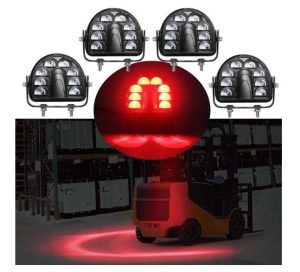 LUZ DE SEGURIDAD PARA CARRETILLA ELEVADORA, LUZ DE ADVERTENCIA LED DE ARCO ROJO ONERAY