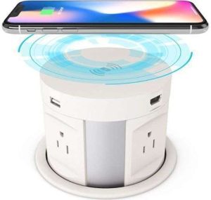 TABLERO DE MESA MULTIPLE USB/RJ45/HDMI/CARGA CELULAR