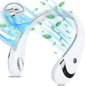VENTILADOR DE CUELLO 5 VELOCIDADES GRIS NUBLADO JUSULIFE