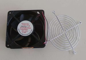 VENTILADOR 12VDC 4.7X4.7CM CON REJILLA
