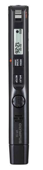 GRABADORA DIGITAL OLYMPUS VP-10, 4 GB TIPO LAPICERO, CONEXION A PC,  50 HORAS, RECARGABLE, CANCELACION DE RUIDO