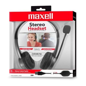 AUDIFONO GENIUS HS-300A #31710164101 NEGRO C/MICROFONO