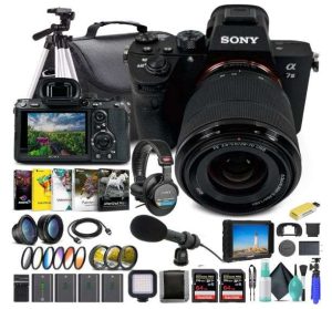 CAMARA DIGITAL ALPHA A7 III MIRRORLESS SONY KIT
