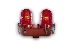 LAMPARA OBSTRUCCION HUGHEY & PHILLIPS OB22A31 DOBLE