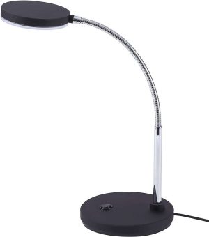 LAMPARA MESA PUREOPTICS VLED1800BK BRAZO FLEXIBLE