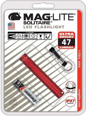 FOCO MAGLITE LED 1AAA ROJO SJ3A036