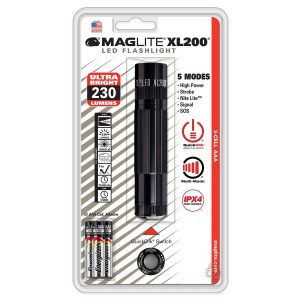 FOCO MAGLITE LED 3AAA NEGRO XL200-S3016L