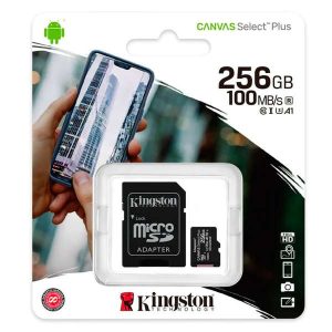 MEMORIA MICRO 256GB KINGSTON CANVAS SDCS2/256GB