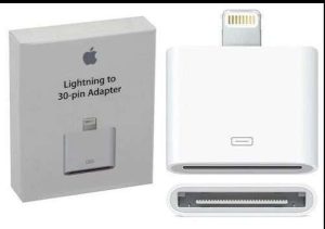 ADAPTADOR IPHONE 5 A 30 PINES CABLE