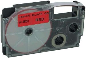 CINTA ETIQUETADORA XR-9-RD CASIO RED