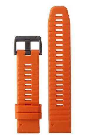 FAJA RELOJ QUICKFIT 22 P/ FENIX 5/6/7/FR935-945-955-965 NARANJA # 010-12863-01 GARMIN