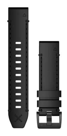 FAJA RELOJ QUICKFIT 22 P/ FENIX 5/6/7/FR935-945-955-965 CUERO NEGRA #010-12738-19 GARMIN