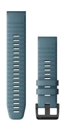 FAJA RELOJ QUICKFIT 22 P/ FENIX 5/6/7/FR935-945-955-965 AZUL LAGO #010-12863-03 GARMIN