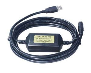 CABLE USB INTERFAZ PLC MICROLOGIX 1000, 1200, 1400 SERIES CON USB-1761-CBL