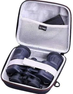 ESTUCHE BINOCULAR RÍGIDA PARA PRISMÁTICOS BUSHNELL H2O (IMPERMEABLE, ANTIEMPAÑAMIENTO, 0.472 X 1.654