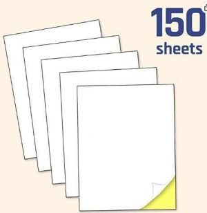 PAPEL PAQUETE 500 HOJAS 8.5 X 11 "  AUTOADHESIVO, BETCKEY