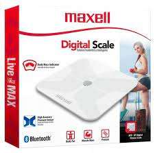 BALANZA BAÑO BLANCA #348435 MAXELL