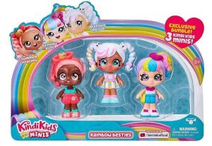 MUÑECA RAINBOW BESTIES PACK 3 KINDI KIDS 50160