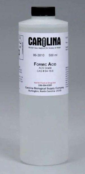 ÁCIDO FÓRMICO, 23,6 M, GRADO ACS, 500 ML #863810 CAROLINA BIOLOGICAL