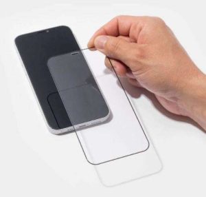 VIDRIO TEMPERADO MKEKE COMPATIBLE CON IPHONE 13 PROTECTOR DE PANTALLA 6.1", PK DE 3