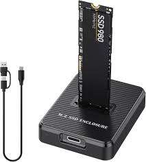 LECTOR ESCRITOR NVME Y SATA M2 ADAP LECTOR SSD M.2 USB AC NGFF