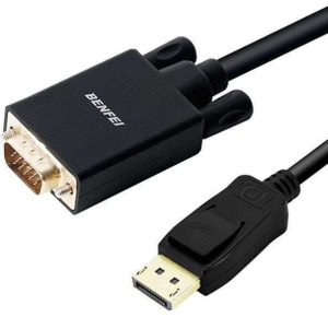 ADAPTADOR DISPLAYPORT A VGA M-H UNNO TEKNO AD3006BK 850030983084