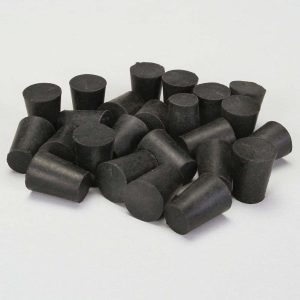 TAPÓN PARA TUBO DE ENSAYO, CAUCHO, N.º 1, SÓLIDO, PAQUETE DE 24 #513418 CAROLINA BIOLOGICAL.