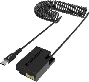 ADAPTADOR USB PARA CANON LP-E17 F1TP #B08LNR6HS1